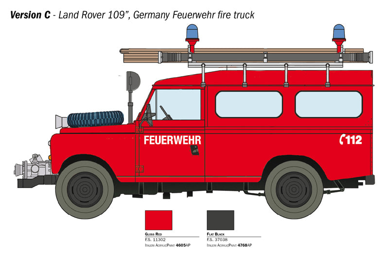 LAND ROVER FIRE TRUCK