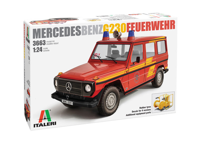 MERCEDES G230 FEUERWEHR 1/24