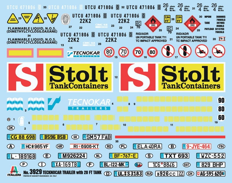 TECNOKAR 20' TANK TRAILER