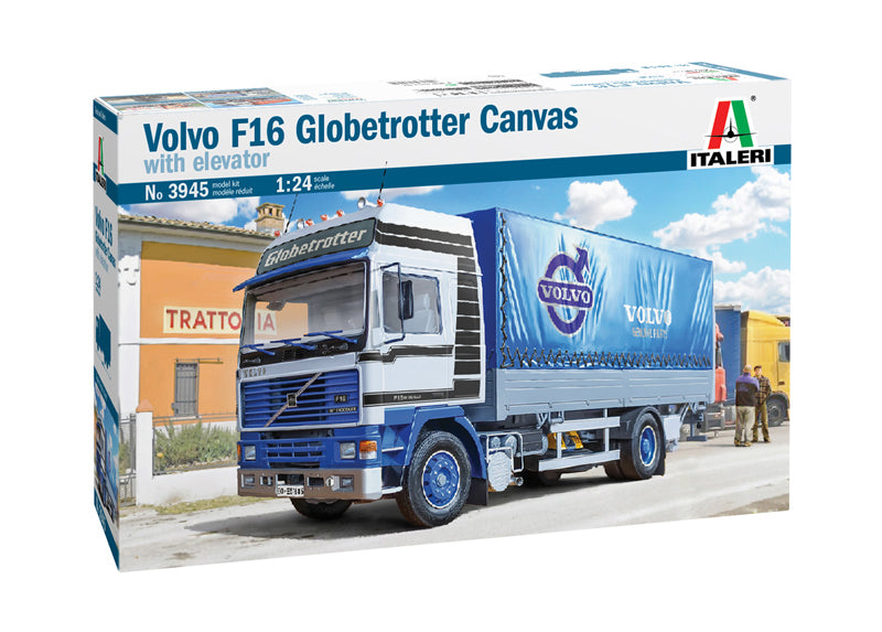 VOLVO F16 GLOBERMASTER CANVAS W/ELEVATOR