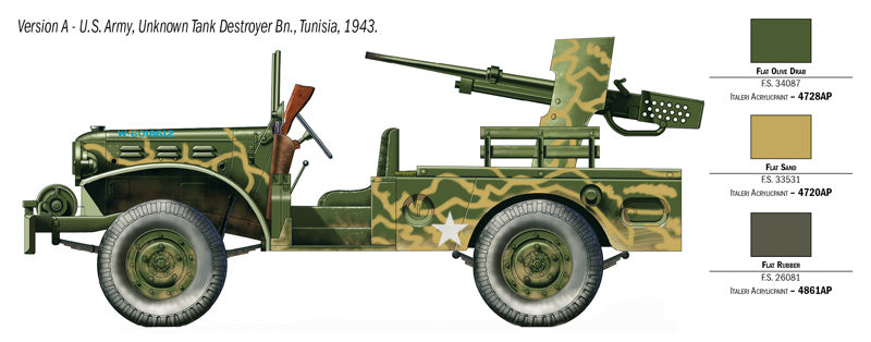 M6 GUN MOTOR CARRIAGE WC-55