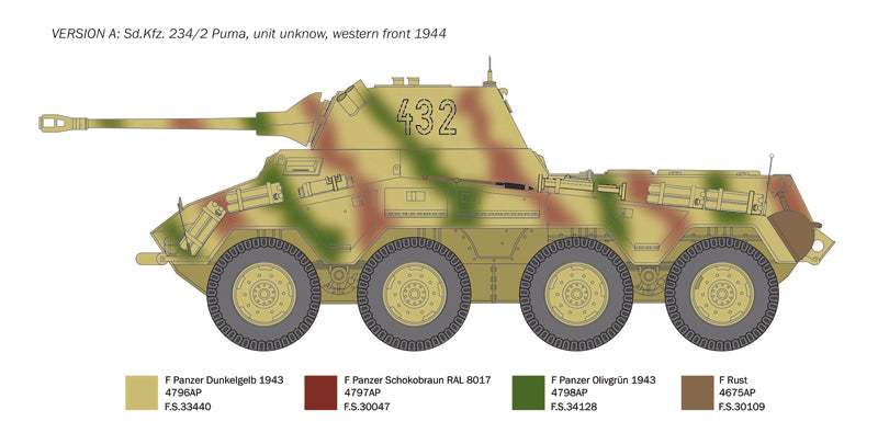 SD.KFZ. 234/2 PUMA 1/35