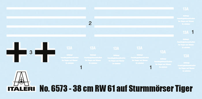 38cm RW 61 AUS STURMMORSER TIGER