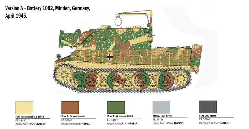 38cm RW 61 AUS STURMMORSER TIGER