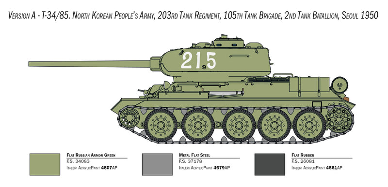 T-34/85 "KOREAN WAR"