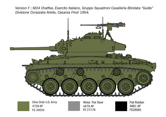 M-24 "CHAFFEE" KOREAN WAR