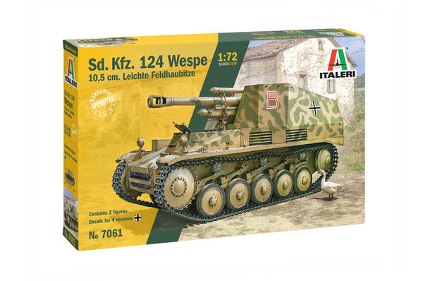 SD.KFZ. 124 WESPE 1/72