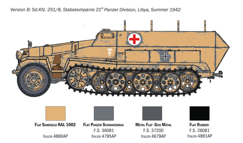 SD.KFZ. 251/8 AMBULANCE