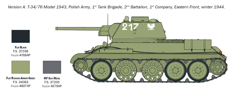 T-34/76 MODEL 1943