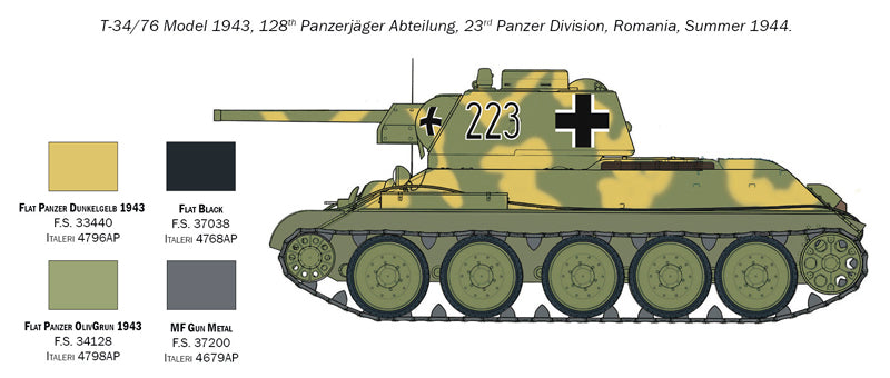 T-34/76 MODEL 1943