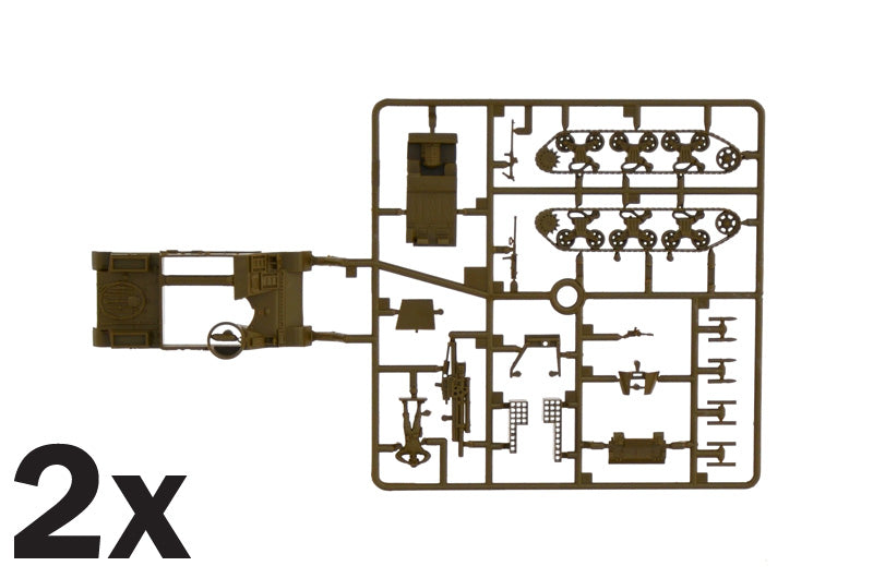 M7 PRIEST 105mm & KANGAROO - 2 PC SET