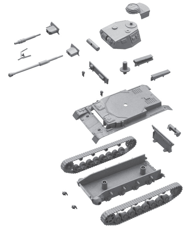 SD.KFZ 161 PZ.KPFW IV F1 (2 FAST ASSY)