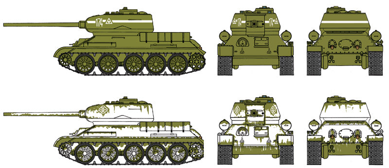 T-34/85 FAST ASSEMBLY