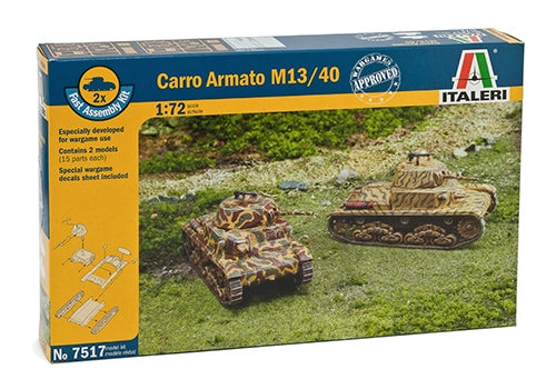 CARRO ARMATO M13/40 (2 PCS)