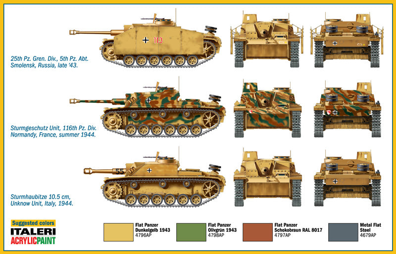 STURMGESCHUTZ III SD KFZ.142/1 (2 FAST)