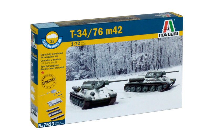 T 34 / 76 m42 (2 FAST ASSEMBLY)