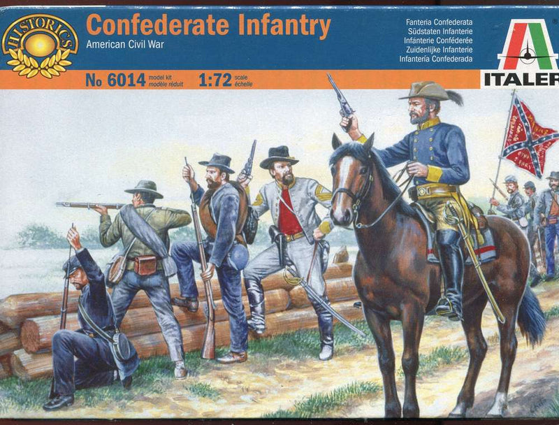 Italeri Confederate Infantry 1:72