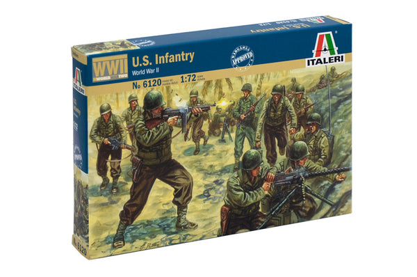 Italeri 6120S - 2nd World War American Infantry