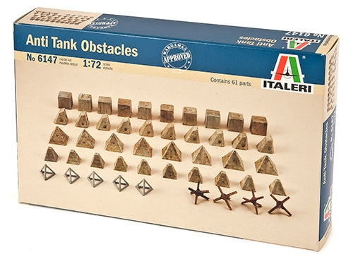 Italeri 510006147 – 1:72 Tank Defence Obstacles.