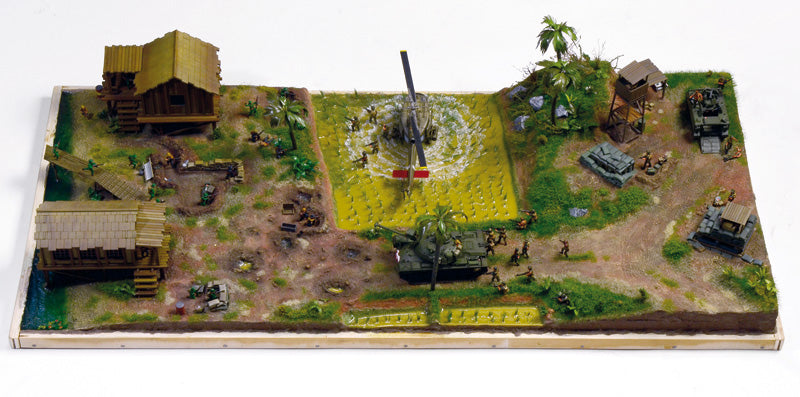 1/72 Vietnam War Operation Silver Bayonet 1965 Battle Set Plastic Model