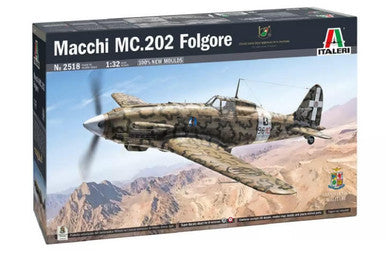 1/32 Italeri MC 202 Folgore WWII Fighter Plastic Model Kit