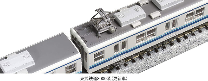 Tobu Railway 8000 series (updated car) Leading car 2-car add-on set