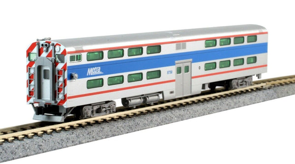 N Pullman Bi-Level Cab-Coach - Chicago Metra #8750