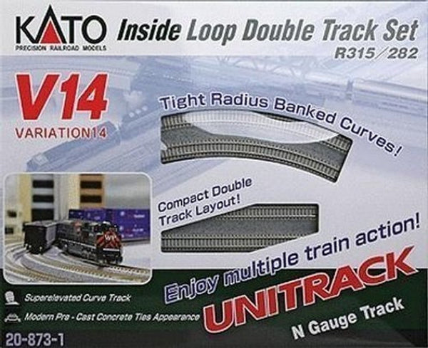 Kato 20-873 V14 Double Track Inside Variation Pack