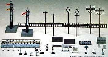 Rural Station Platform Accessories Set