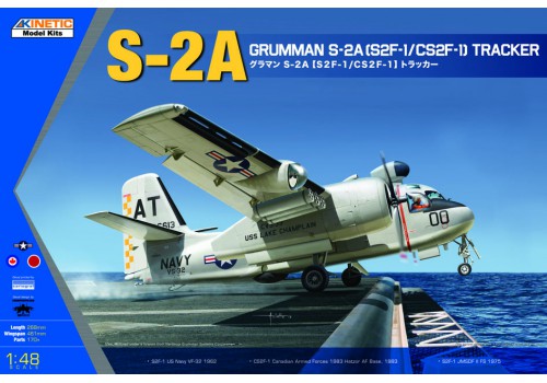 S-2A Tracker Plastic Model Kit