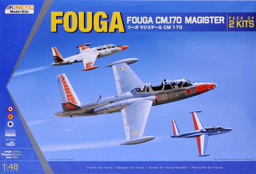 Fouga CM.170 Magister (pack of 2 kits)