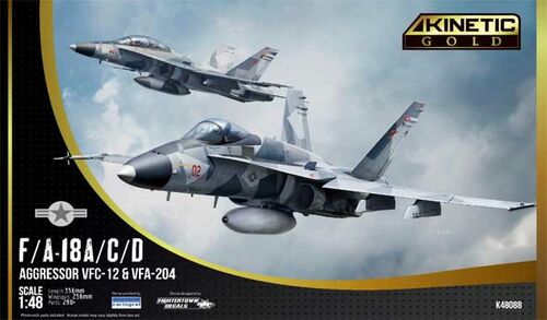 F/A-18A/D VFC-12 Agressor Plastic Model Kit