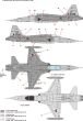 NF-5A F-5A SF-5A Freedom Fight Plastic Model Kit