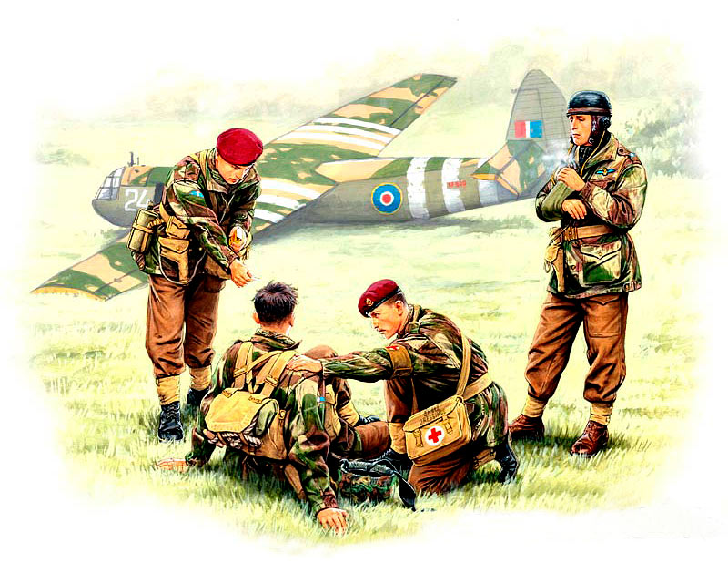 British Paratroopers 1944 Plastic Model Kit