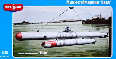 1/35 Mikro Mir German Mini Submarine Hase