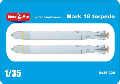 1/35 Mikro Mir US Navy Mark 18 Torpedo