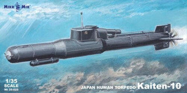 1/35 Mikro Mir Kaiten-10 IJN Human Torpedo