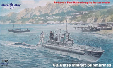 1/72 Mikro Mir Italian CB Class Midget Submarine