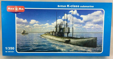 1/350 Mikro Mir British K-class submarine