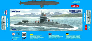 1/350 Mikro Mir SSN-683 Parche (late version)