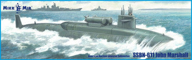 1/350 Mikro Mir USS John Marshall SSBN-611 Submarine