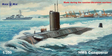 1/350 Mikro Mir HMS Conqueror Submarine