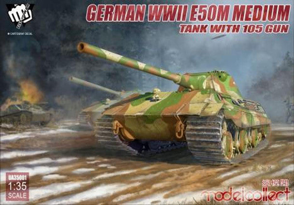 MCUA35001 - 1/35 ModelCollect German Medium Tank E-50 Panther II