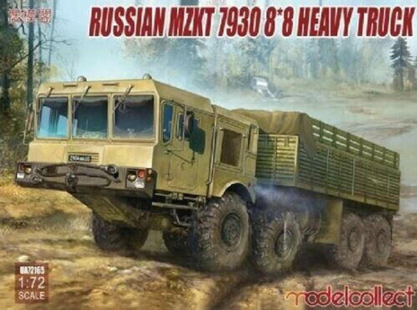 MCUA72165 - 1/72 ModelCollect Russian mzkt 7930 8x8 heavy truck