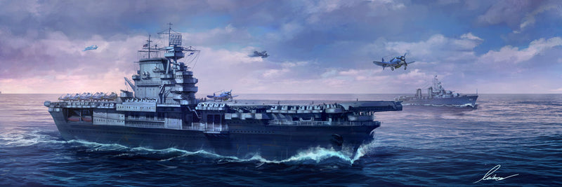 USS Enterprise CV6 USN Aircraft Carrier (Snap)