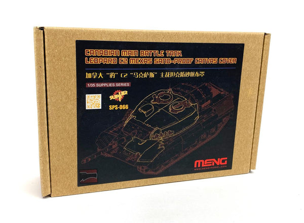 1/35 Meng Canadian Main Battle Tank Leopard C2 MEXAS Sand-Proof Canvas Cover (RESIN)