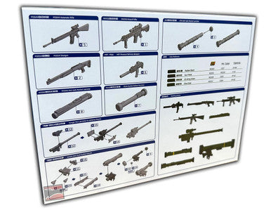 1/35 Magic Factory NATO Individual Weapon Set A