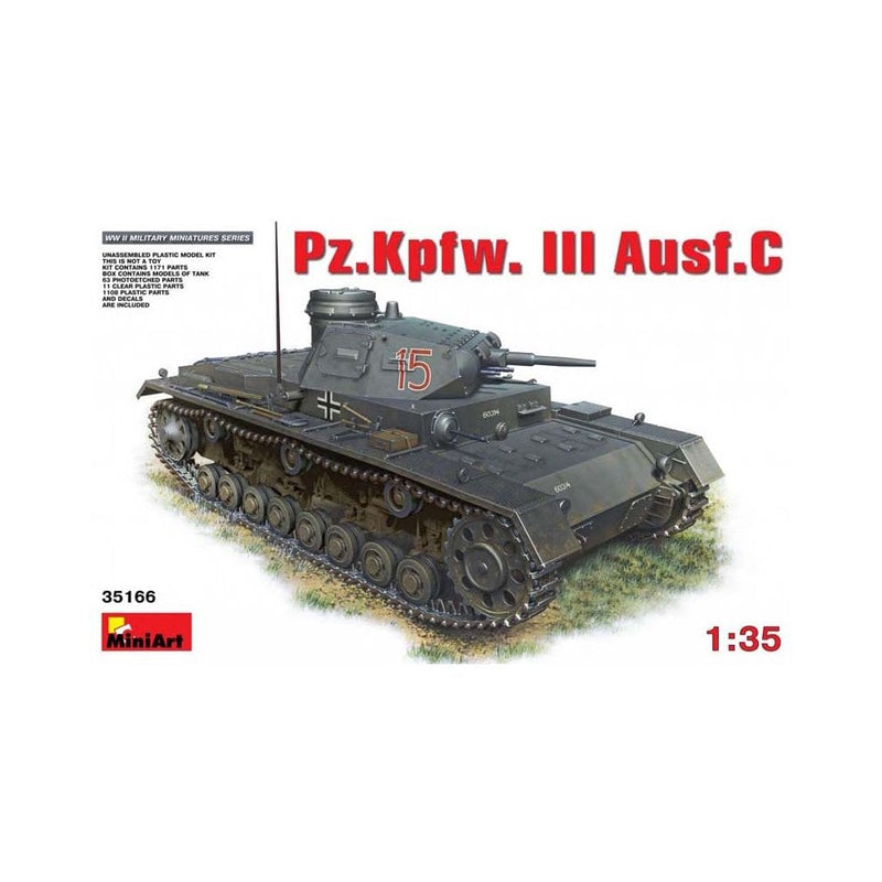 1/35 Pz.Kpfw.III Ausf.C Miniart 35166