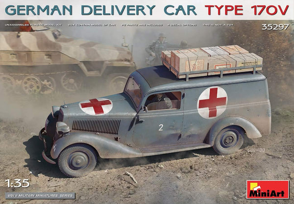 MiniArt German Delivery Car Type 170V