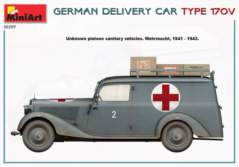 MiniArt German Delivery Car Type 170V